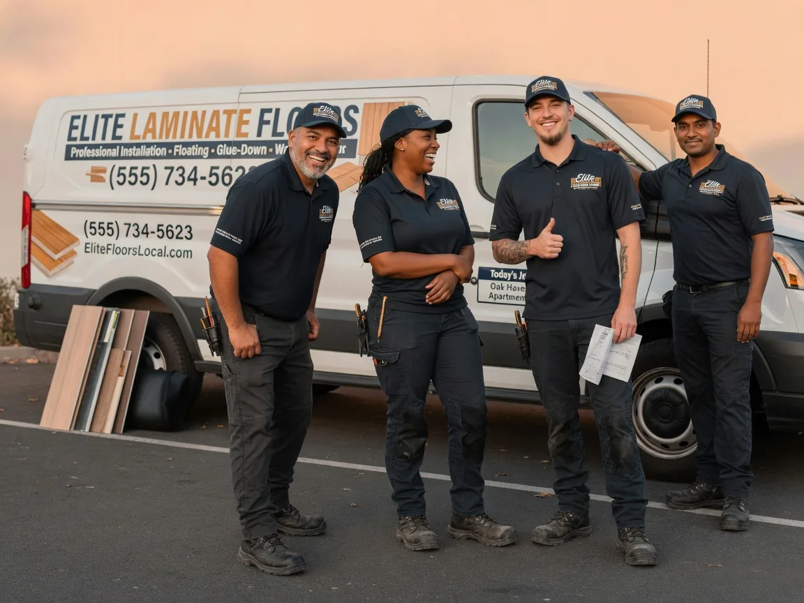 Laminate flooring installation company in Almont, ND
